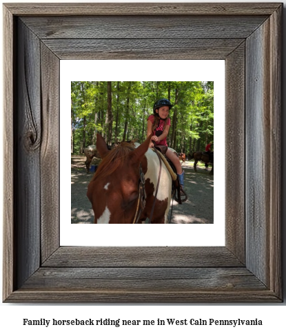 family horseback riding near me in West Caln, Pennsylvania